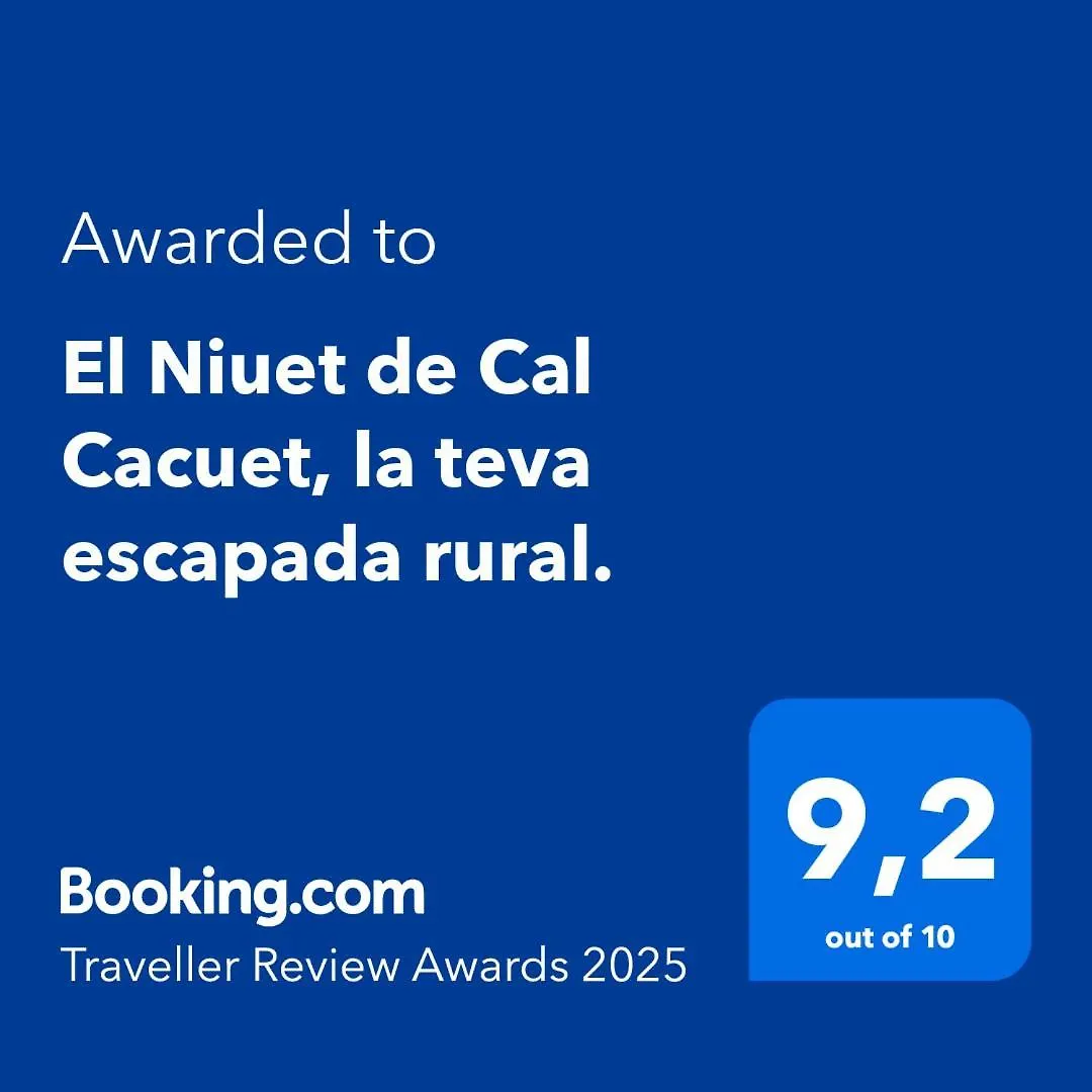 Apartamento El Niuet De Cal Cacuet, La Teva Escapada Rural. Aviá